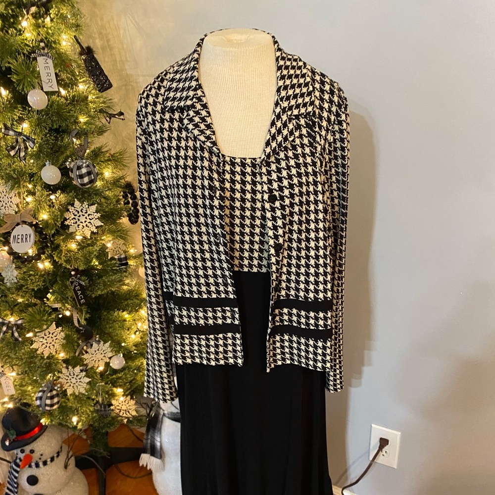 K Studio Collection Size 16-2 Piece Dresss with Matching Jacket